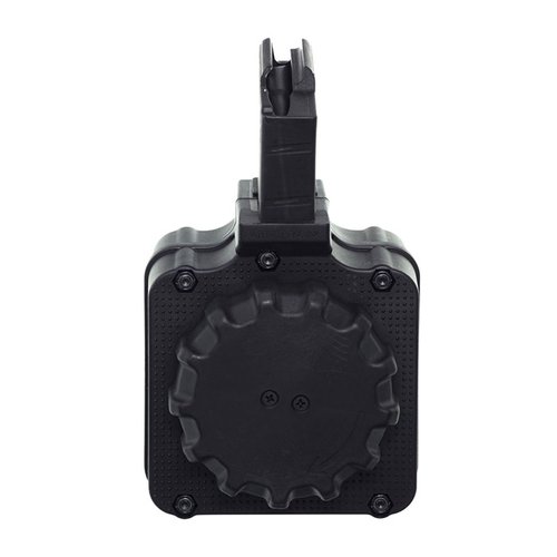 AR .308 50RD DRUM MAGAZINE fra PRO MAG er laget av DuPont™ Zytel® polymer, har 50 runder kapasitet og passer de fleste AR-308 rifler.