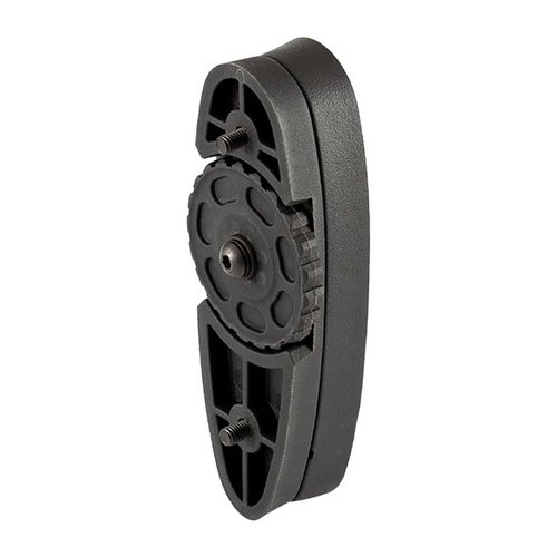 Med TOOL-LESS BUTTPAD HEIGHT KIT kan du enkelt justere høyden og cant på buttpad'en uten verktøy, perfekt for ulike skytestillinger.