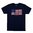 Vis din amerikanske stolthet med MAGPUL PMAG-Flag Cotton T-shirt i navy. 100% bomull, behagelig passform og trykket i USA. Perfekt for enhver patriot 🇺🇸. Lær mer!
