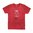 Oppdag MAGPUL Sugar Skull Blend T-skjorte i Red Heather. Komfortabel og holdbar med 52% ringspunnet bomull, 48% polyester. Tilgjengelig i størrelser opp til 3XL. 👕✨ Lær mer!