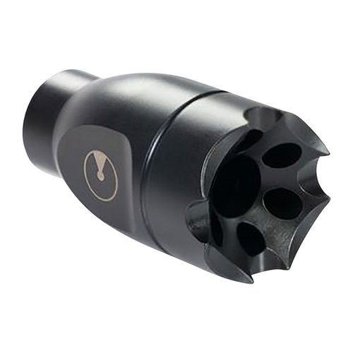 Ultradyne Athena AK Linear Compensator reduserer lyden og blastet mot skytteren, gir et rent utseende, og er enkel å installere på din 7.62x39 AK.