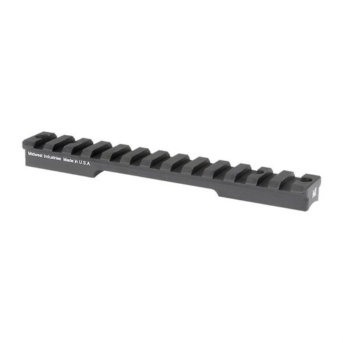 Midwest Industries Remington 700 Short Action Rail gir solid montering med Mil Spec 1913, 6061 aluminium, enkel installasjon og livstidsgaranti.