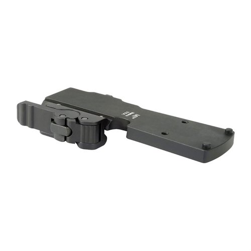 Midwest Industries Trijicon RMR Low QD Mount tilbyr en glatt QD-håndtak, verktøyløs justering, lettvekt (2,5 oz) og 100% produsert i USA med livstidsgaranti.