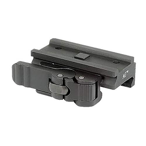 Midwest Industries Aimpoint T-1 LOW QD Mount gir overlegen klamping uten å skade skinnet, verktøyløs justering og veier kun 1,7 oz, med livstidsgaranti.