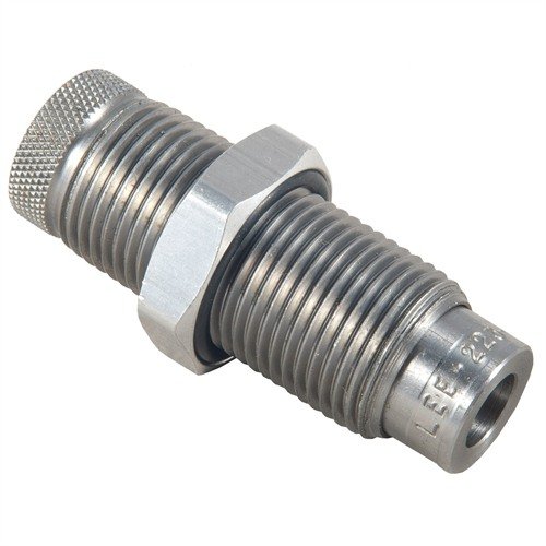 Lee Factory Crimp Die gir en fast klem som forbedrer nøyaktigheten, selv uten crimp groove, og passer til alle 7/8
