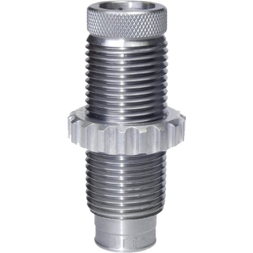 Lee Factory Crimp Die gir en fast klem som forbedrer nøyaktigheten, selv uten crimp groove, og passer til alle 7/8"-14 reloading presses.
