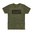 Oppdag Magpuls Rover Block CVC T-skjorte i Olive Drab Heather. Perfekt passform, 60% bomull/40% polyester, trykket i USA. Få din nå! 👕🇺🇸