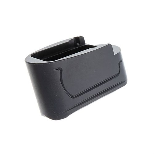 Tyrant Designs S&W M&P Shield +2 Magazine Extension gir enkelt to ekstra skudd, er laget av luftfartsgrad aluminium og kan installeres på under 10 sekunder.