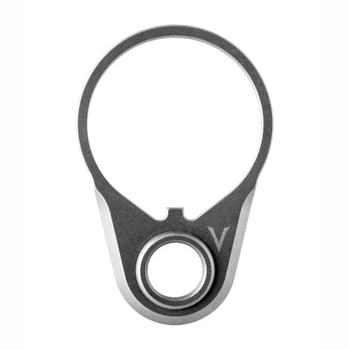 AR-15 QD Endplate i Grade 5 Titanium er ca. 50% lettere enn stål, med livstidsgaranti og laget i USA. Fås i mørk, rå titanium eller Ionbond svart.