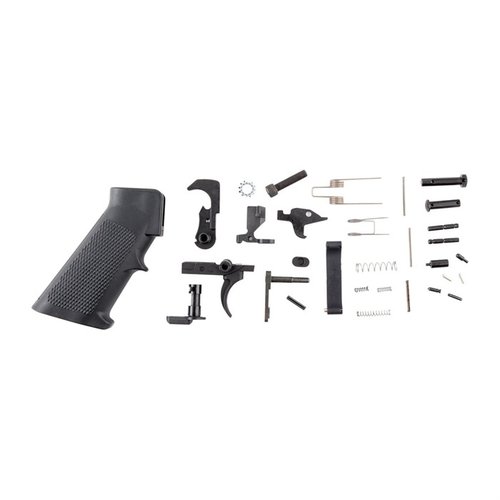 ZRO DELTA AR-15 LOWER PARTS KIT gir en jevnere avtrekk med redusert grushet og et forbedret grunnlag for triggerjobber, takket være ELG-teknologi.