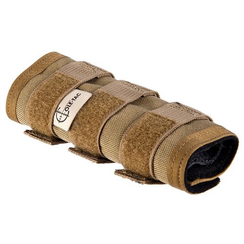 HTP Suppressor Cover fra Cole-Tac tåler opptil 3000°F, er vann- og brannresistent, og har justerbare stropper med BOA-lås for sikker montering.