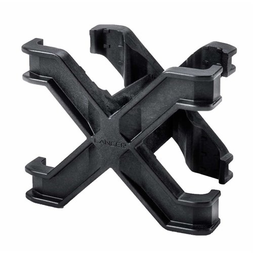 Lancer Systems MPX Magazine Coupler lar deg feste to magasiner side om side, veier kun 1,6 unse og gir klart syn på antall resterende patroner.