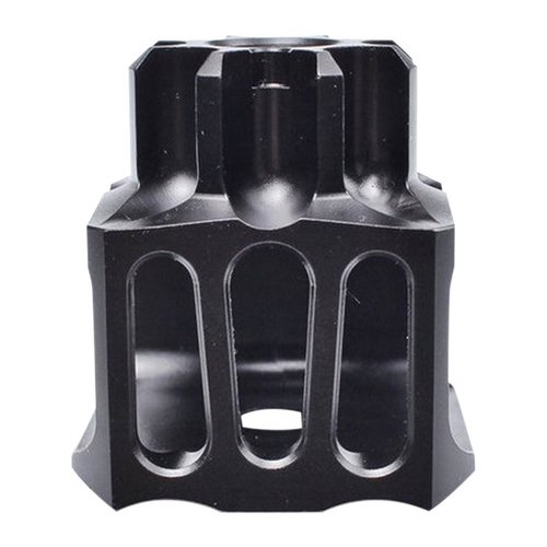 LOUD AND FLASHY Muzzle Brake 14mm LH tråder reduserer rekyl og oppgang, samtidig som den forbedrer lyd og blits! Laget av 17-4ph rustfritt stål.