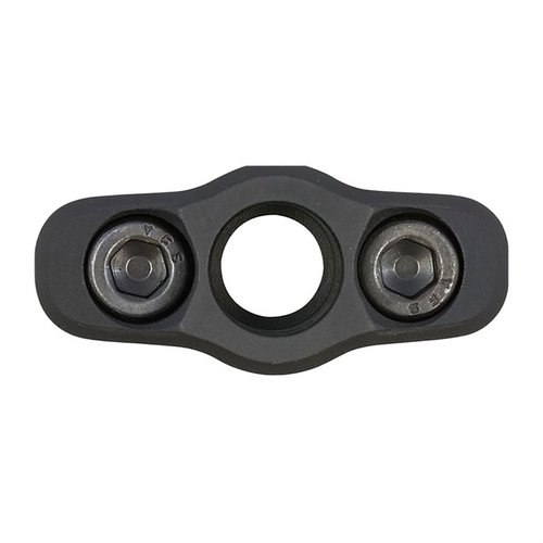 M-LOK QD Sling Mount i 6061 aluminiumsbygging gir en justerbar festepunkt for rask avtakbar slynge, med avrundede kanter for å unngå hekter.