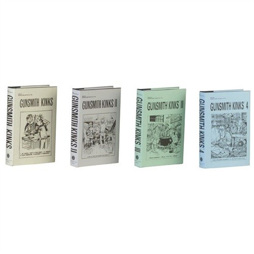 GUNSMITH KINKS® 4 VOLUME SET gir deg 569 originale Kinks®, verktøyideer og tips for å forbedre verkstedet ditt og øke fortjenesten.