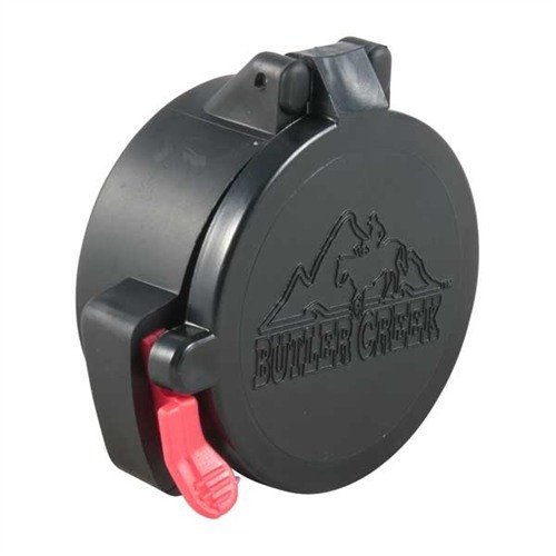 Våre FLIP OPEN EYEPIECE LENS COVERS beskytter linsene mot skader fra vær, støv og fuktighet, og åpnes enkelt med fingertrykk for rask tilgang.