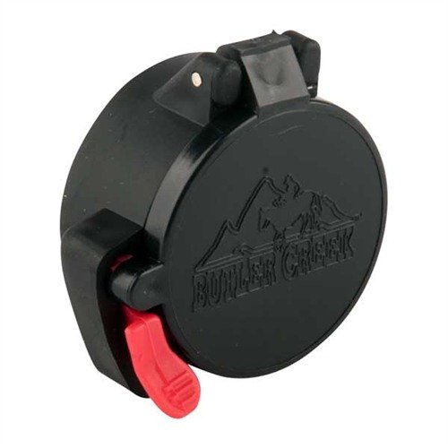 FLIP OPEN EYEPIECE LENS COVERS beskytter linsene dine mot skader fra vær, støv og fuktighet, og åpner enkelt med fingertrykk for rask tilgang.