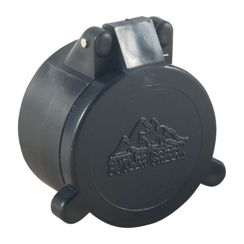 FLIP-OPEN OBJECTIVE LENS COVERS beskytter linsene dine mot skitt og riper, er vær- og fuktbestandige, og åpnes enkelt med fingerttrykk.