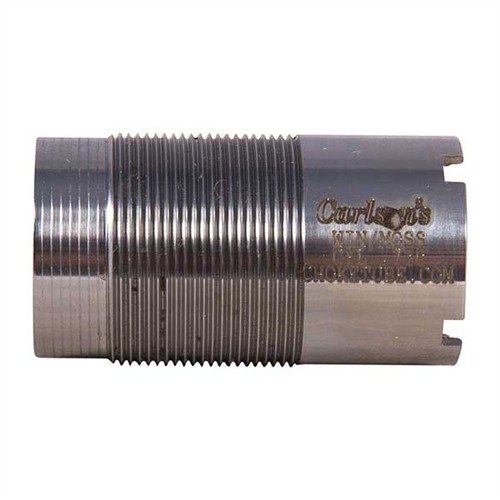 Carlsons 12GAUGE WIN-CHOKE choke tubes i rustfritt stål gir optimal ytelse for en rekke hagler, inkludert magnum og stål patroner.