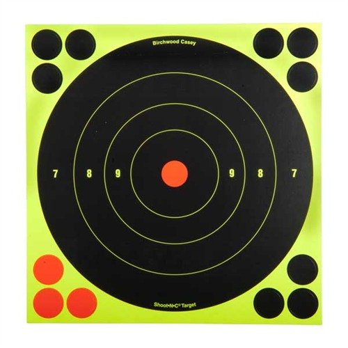 SHOOT-N-C® TARGET gir umiddelbar synlighet av treff med sitt selvklebende design og fluorescerende farger, perfekt for presisjonsøvelser.