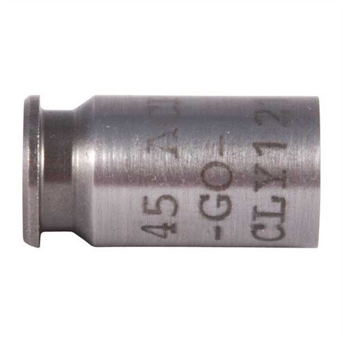 CLYMER Go Headspace Gauges sikrer presise og pålitelige målinger av minimums sikkerhetsmål i kammeret, laget av herdet stål for langvarig bruk.