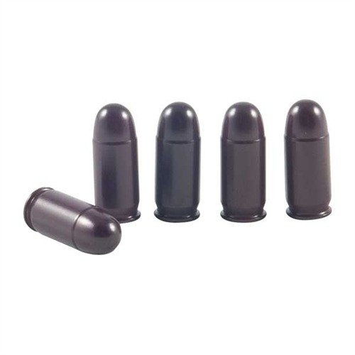 AMMO SNAP CAP DUMMY ROUNDS fra A-ZOOM gir mulighet for trening av lasting, avlasting og tørrtrening med holdbare aluminiumsrunder for bedre skyteferdigheter.