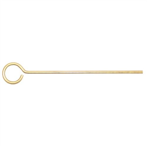 En enkel, ett-stykke messingstang med fingerløkke, perfekt for skytebanen og praktisk på benken. Passer .22 kaliber og større, inkludert messing slotted tip.