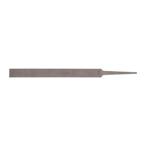 FRIEDR. DICK GMBH Screw Slot Files tilbyr presisjon med to stiler for perfekte skruekanter, tilgjengelig i seks størrelser av høykvalitets stål.