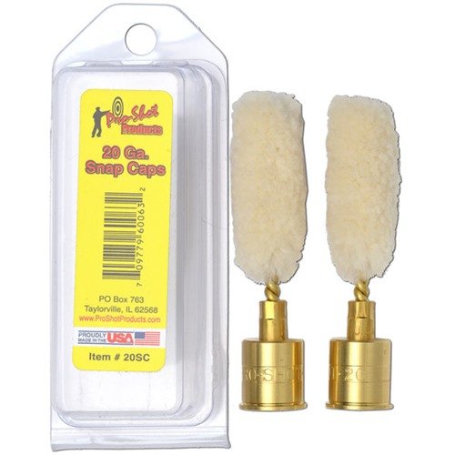 20 GAUGE. SNAP CAPS er perfekte for trening og sikkerhet, og gir realistisk følelse uten å bruke ekte ammunisjon. Ideelle for tørrtrening og våpenvedlikehold.