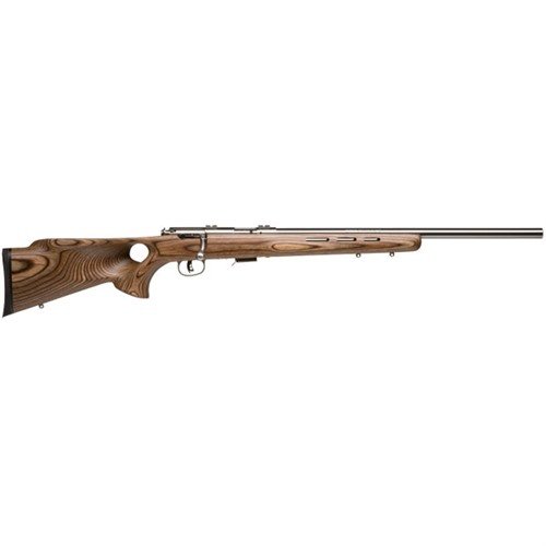 Oppdag Savage 93R17 BTVS 17 HMR med 21" stålpipe og laminatkolbe. Perfekt for presisjon! ✨ Ideell for jakt og skyting.