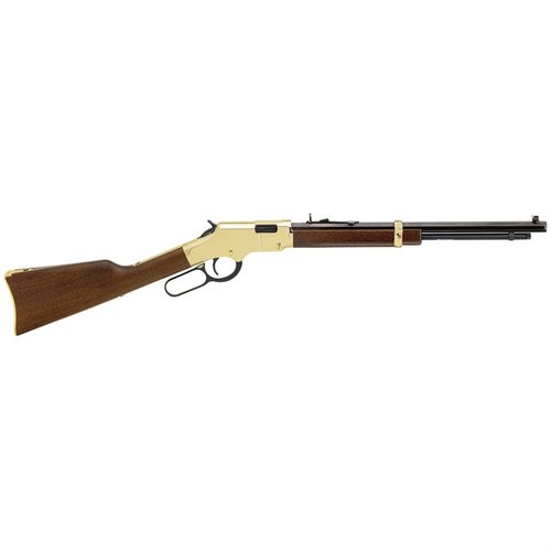 Henry Golden Boy Youth .22 S/L/LR er en lettvektsrifle perfekt for unge skyttere, med klassisk design, presis skyting og enkel betjening.