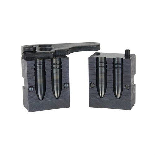 LYMAN rifle bullet mould .314 200 grain er en standard for kvalitet, med dobbel cavity design for effektiv produksjon av presise kuler.