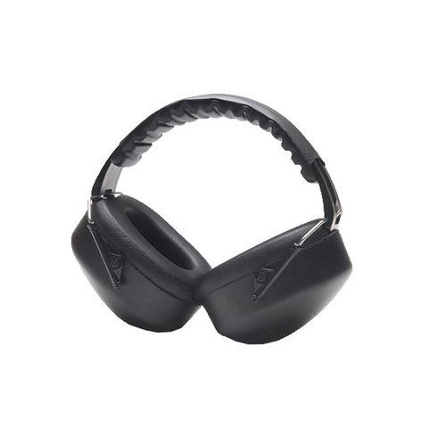 Venture Gear Passive Hearing Muffs BLK NRR 26db gir utmerket lydisolasjon med en NRR på 26dB, ideell for skyting og beskyttelse av hørselen.