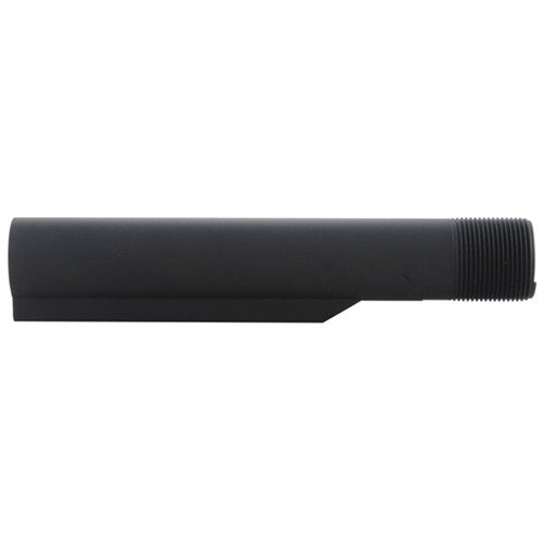 AR-15/M16 MIL-SPEC BUFFER TUBE fra D.S. ARMS gir seks justerbare posisjoner for optimal lengde, laget av lett aluminium med slitesterk matte svart finish.