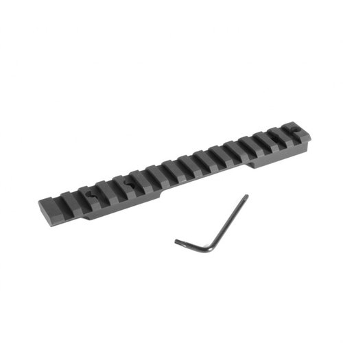 EGW Remington 700, 722, 40X HD Scope Bases gir en robust Picatinny-skinne for enkel montering av kikkertsikte uten boring, laget av 7075 T6 aluminium.