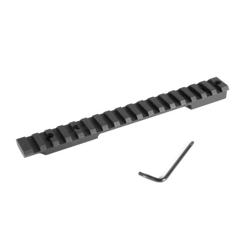 EGW Howa 1500/Weatherby Vanguard HD Scope Bases gir en solid Picatinny-skinne, presisjonsmaskinert av 7075 T6 aluminium for bedre nøyaktighet og fleksibilitet.