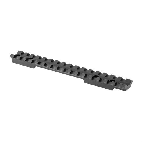 EGW Savage 10-16 Round Back Short Action Scope Bases gir deg en solid Picatinny-skinne uten boring, lettvektig design og enkel justering av øyeavstand.