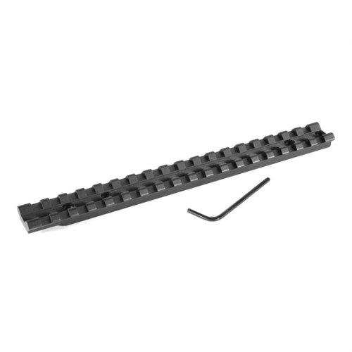 EGW Savage 212 Scope Bases gir deg en ett-stykke Picatinny scope rail uten boring, med lett aluminium, enkel justering av øyeavstand og høy fleksibilitet.