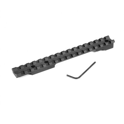 EGW Swedish Mauser 3-Hole med hump gir lettvekts, presisjonsmaskinerte aluminiumsfester som aksepterer Picatinny/Weaver ringer for enkel justering av øyeavstand.