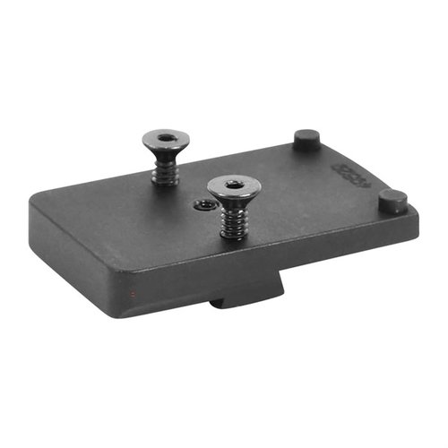 EGW CZ P10C Trijicon RMR Sight Mount i 7075 aluminium med matte svart belegg. Enkel installasjon uten modifikasjoner, passer Trijicon RMR og Holosun HS507C.