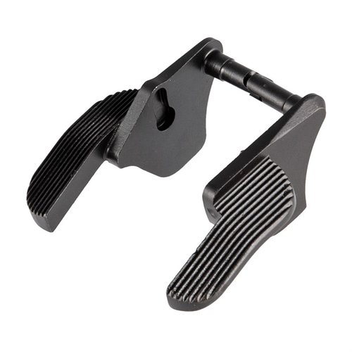 EGW HD ambidextrous thumb safety for 1911 er laget av solid varmebehandlet stål, gir bedre grep og stabilitet, men krever tilpasning for riktig funksjon.