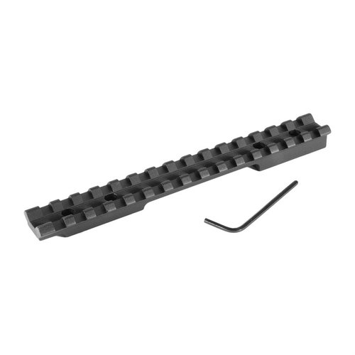 Denne 1-delte Picatinny-scope mount fra EGW er ambidextrous, lett, og gir fleksibilitet for montering av sikter uten å blokkere fabrikk jernkikkerter.