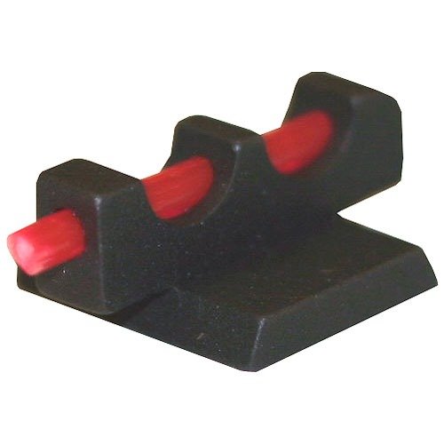 FIBER OPTIC 65° FRONT SIGHT gir en lysere og lettere synsopplevelse med byttbare røde eller grønne fiberoptiske innsatser for raskere måltaking.