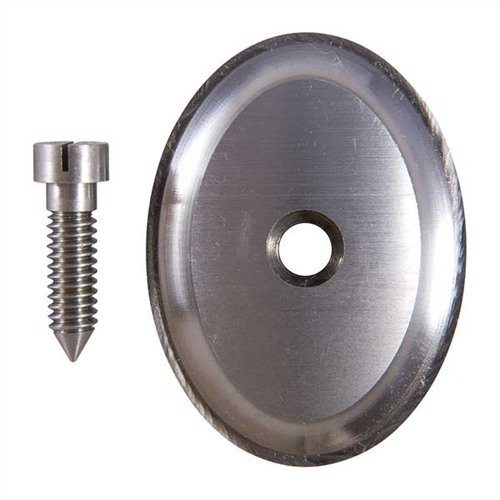 RIFLE GRIP CAP i stål gir en elegant finish med avrundede konturer, presis skruepassform og er ideell for gravering, perfekt for å heve din rifle.