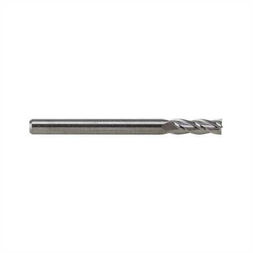 SOLID CARBIDE END MILLS gir rene kutt i herdet stål, perfekt for 1911-skli og konvertering av Remington M-700 bolter med lang verktøyliv.