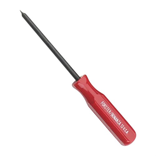 Forster Gunsmith Screwdrivers har parallel ground tips for perfekt passform, herdet stål for holdbarhet og ergonomiske håndtak for komfortabelt arbeid.