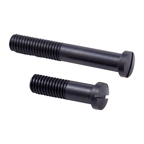SLOTTED HEAD TRIGGERGUARD SCREWS fra FORSTER PRODUCTS, INC. er laget av maskinbearbeidet verktøystål for maksimal styrke og holdbarhet. Passer til Springfield lange front-/bak-tangskruer.
