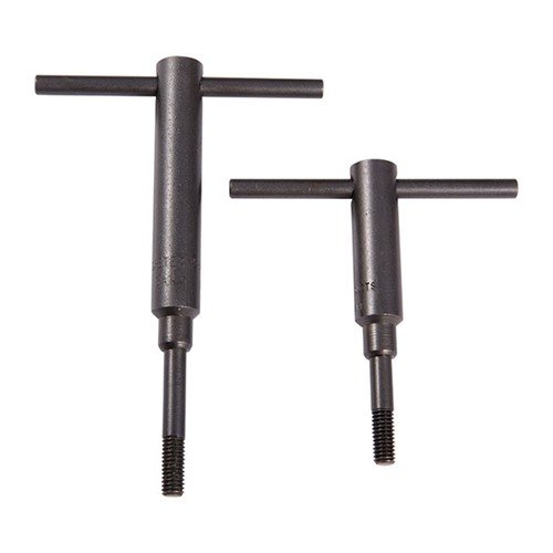 STOCKMAKER'S HANDSCREWS fra Forster Products gir rask og presis montering av stock til action. Håndtak på 7,6 cm og selges i par for optimal tilpasning.