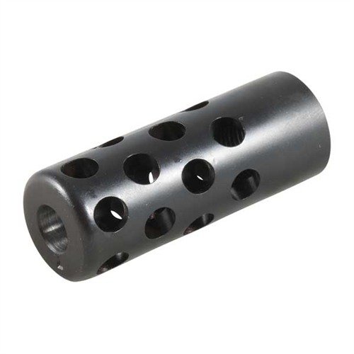 QUIET MUZZLE BRAKE 7MM reduserer rekyl og munnløft uten å øke munnblast eller støy, og gir raskere oppfølgingsskudd med komfortabel skyting.