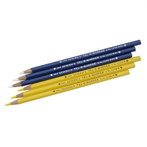 MARK-ON-ANYTHING PENCILS skriver på alle flater, lett å rengjøre, ikke slipende, ideell for presisjonsarbeid som gravering og sjekkering.